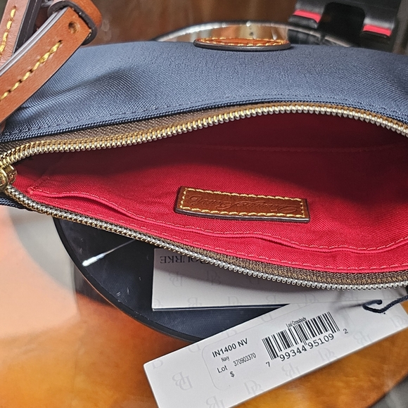 Dooney & Bourke Lexi Navy Nylon Crossbody Bag - Picture 7 of 16